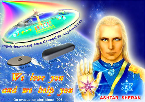  ASHTAR SHERAN: WE LOVE YOU AND WE ARE HELPING YOU 