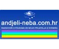 Logo of the website andjeli-neba.com.hr